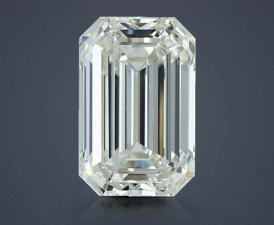 10.02ct J VS1 Rare Carat Ideal Cut Emerald Diamond