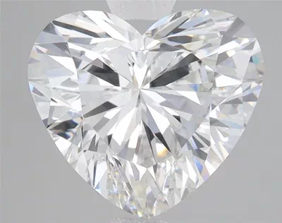 3.10ct F VS1 Rare Carat Ideal Cut Heart Lab Grown Diamond
