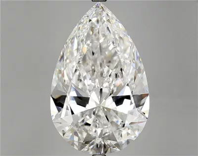 11.62ct E VVS2 Very Good Cut Pear Lab Grown Diamond