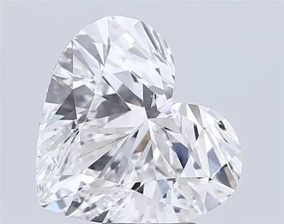6.10ct D VS2 Rare Carat Ideal Cut Heart Lab Grown Diamond