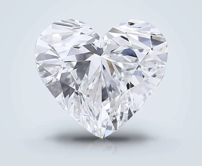 6.10ct D VS2 Rare Carat Ideal Cut Heart Lab Grown Diamond
