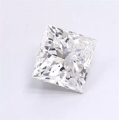 0.84ct F VS1 Rare Carat Ideal Cut Princess Lab Grown Diamond