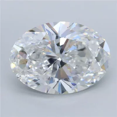 4.03ct E VS1 Rare Carat Ideal Cut Oval Lab Grown Diamond