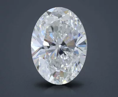 4.03ct E VS1 Rare Carat Ideal Cut Oval Lab Grown Diamond