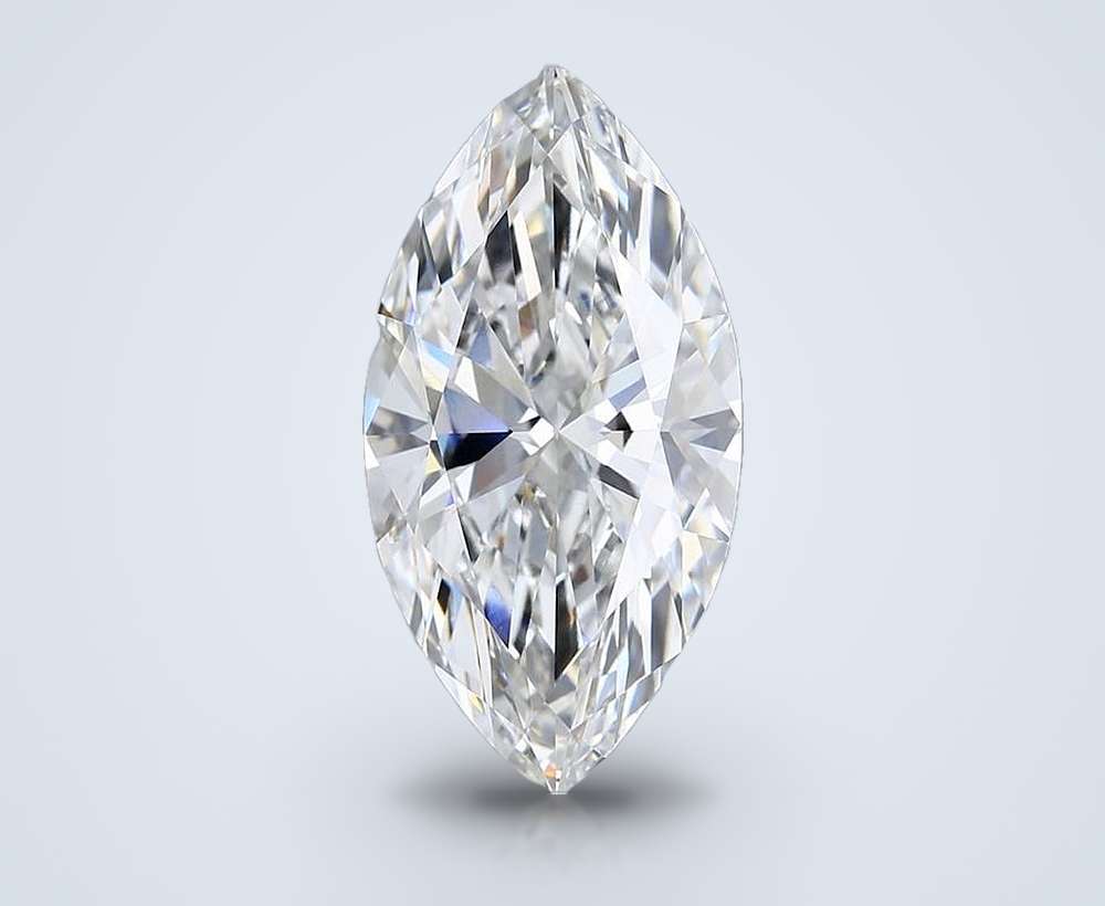 10.07ct F VVS2 Rare Carat Ideal Cut Marquise Lab Grown Diamond