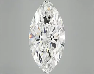 7.19ct F VS1 Rare Carat Ideal Cut Marquise Lab Grown Diamond
