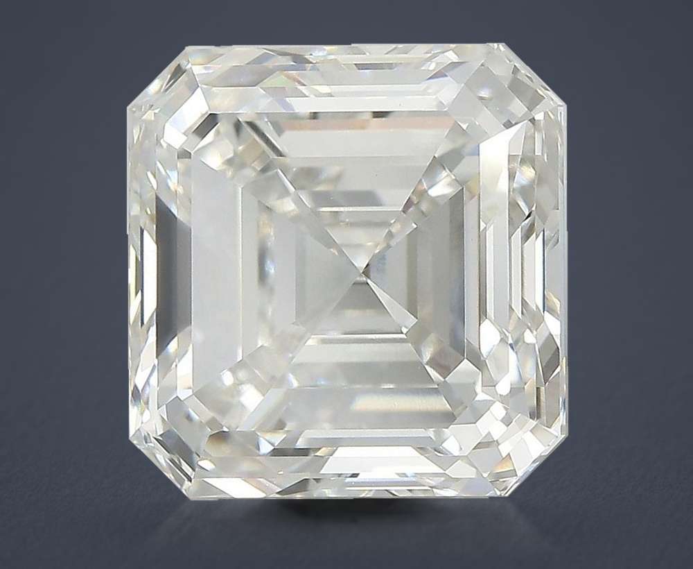 10.55ct G VVS2 Very Good Cut Asscher Lab Grown Diamond