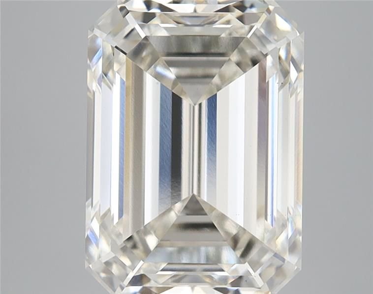 5.60ct I VS1 Excellent Cut Emerald Lab Grown Diamond