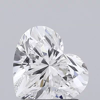 1.07ct D VVS1 Rare Carat Ideal Cut Heart Lab Grown Diamond
