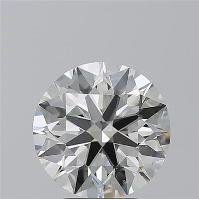 3.52ct I SI1 Rare Carat Ideal Cut Round Diamond