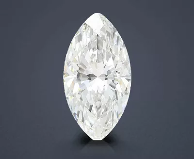 6.45ct F VVS2 Rare Carat Ideal Cut Marquise Lab Grown Diamond