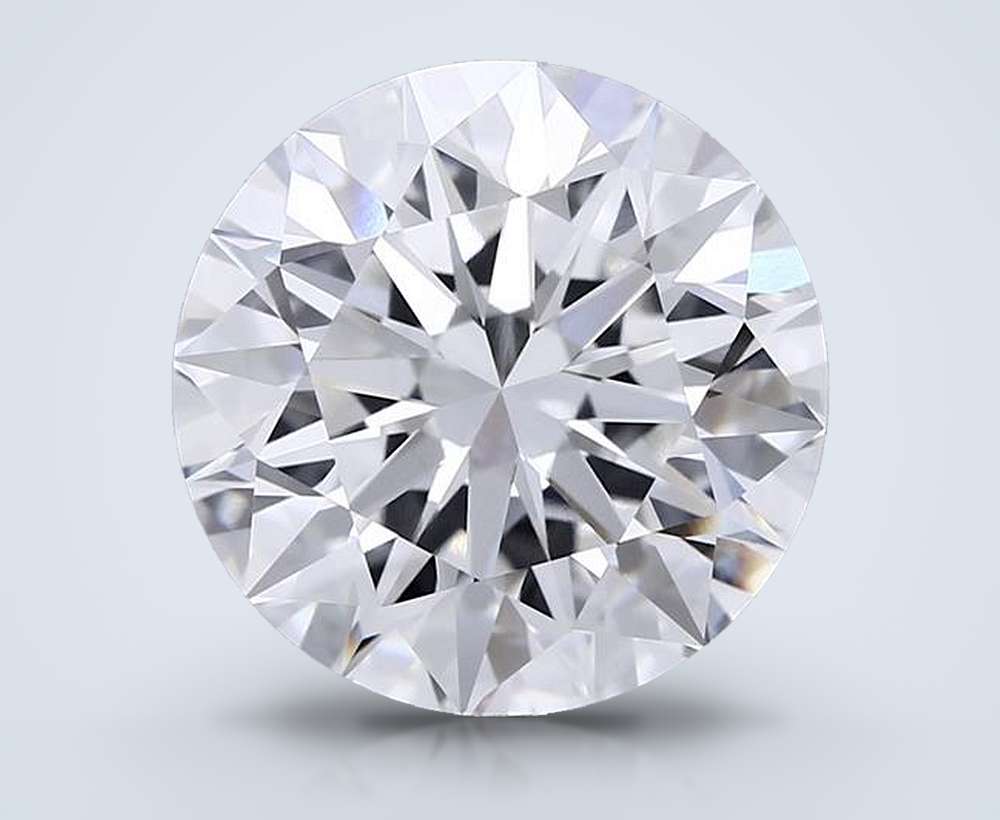 7.51ct F VVS1 Excellent Cut Round Lab Grown Diamond
