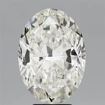 5.15ct K VVS2 Rare Carat Ideal Cut Oval Diamond