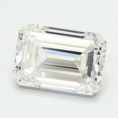 1.45ct E VS1 Excellent Cut Emerald Lab Grown Diamond