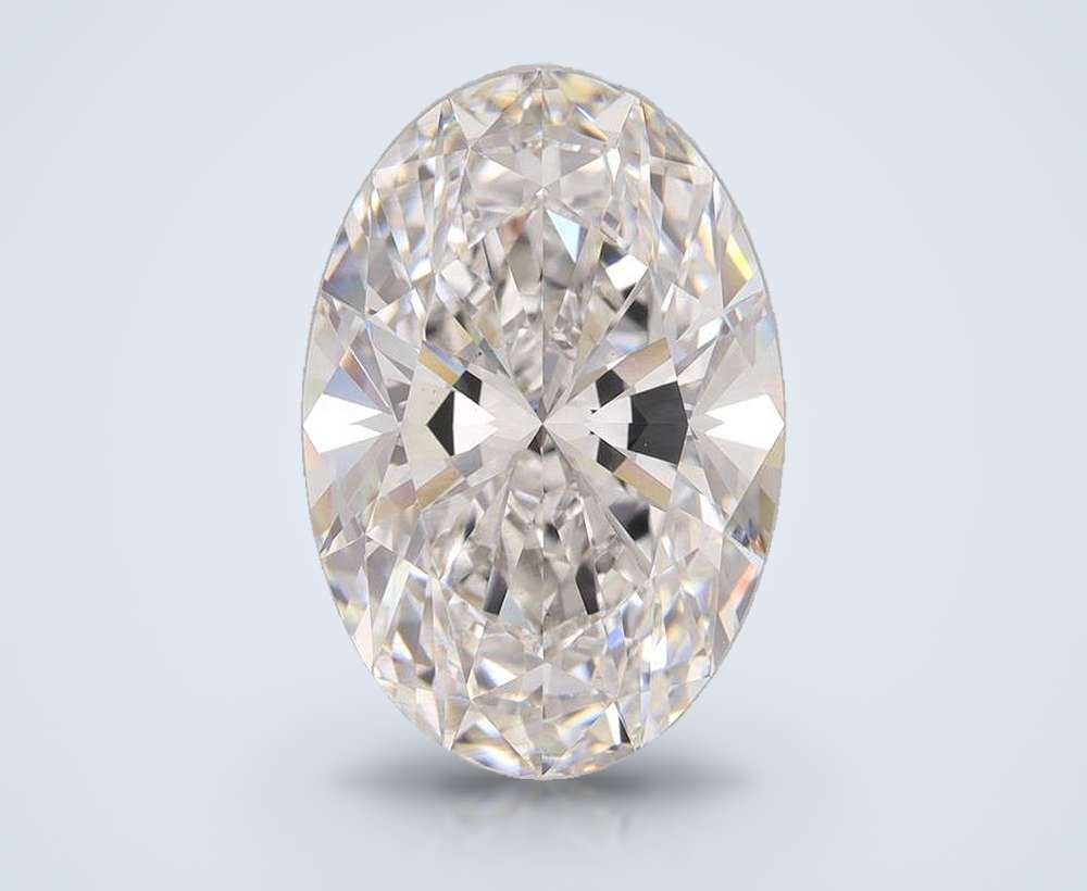 10.36ct G VS1 Rare Carat Ideal Cut Oval Lab Grown Diamond