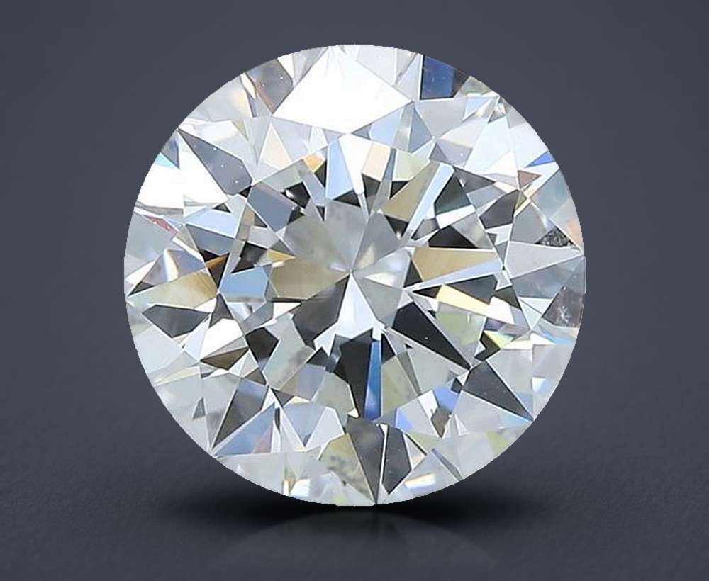 3.00ct H VS1 Excellent Cut Round Diamond