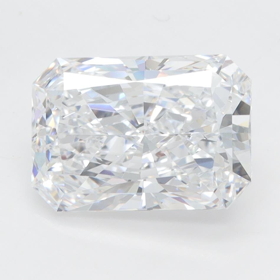 3.09ct D VVS2 Rare Carat Ideal Cut Radiant Lab Grown Diamond