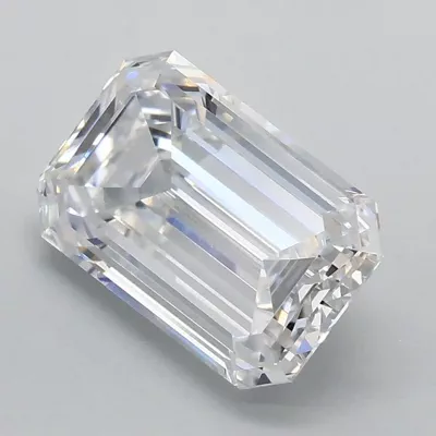 2.08ct D VS1 Rare Carat Ideal Cut Emerald Lab Grown Diamond
