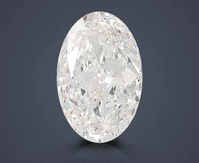 18.03ct F VVS2 Rare Carat Ideal Cut Oval Lab Grown Diamond