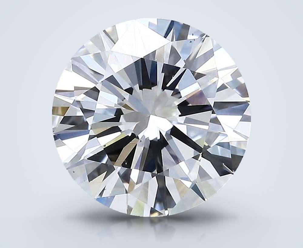 3.01ct E VS2 Very Good Cut Round Diamond