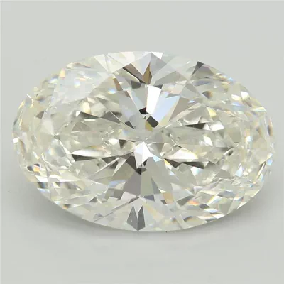 5.07ct G VS1 Rare Carat Ideal Cut Oval Lab Grown Diamond