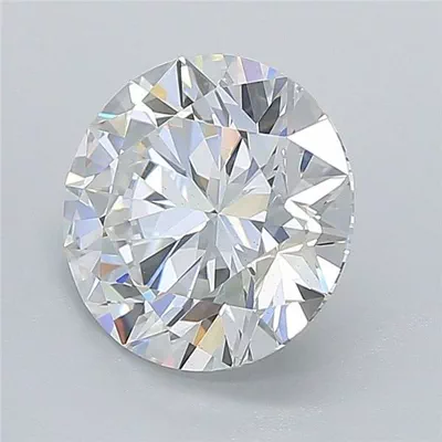 2.03ct D VS2 Rare Carat Ideal Cut Round Lab Grown Diamond