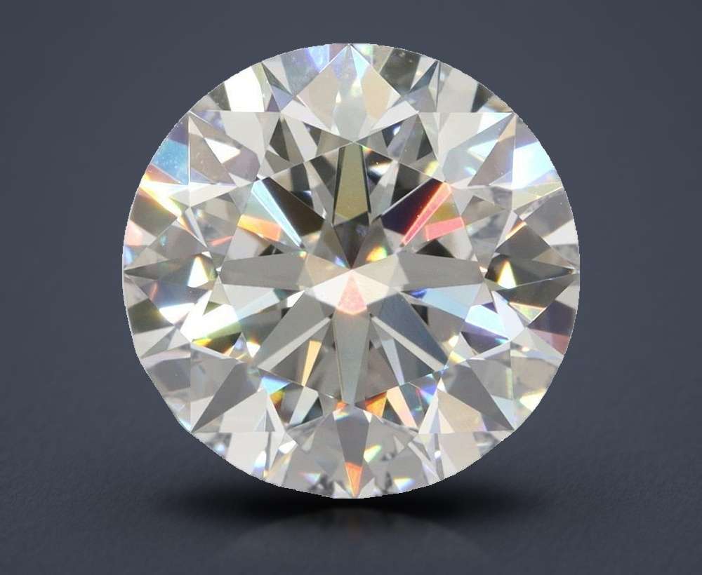 9.17ct G VVS2 Rare Carat Ideal Cut Round Lab Grown Diamond