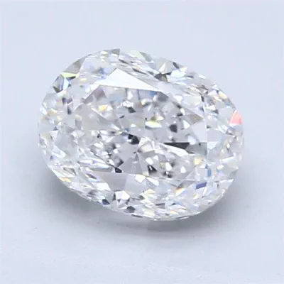 2.01ct D SI1 Good Cut Oval Diamond