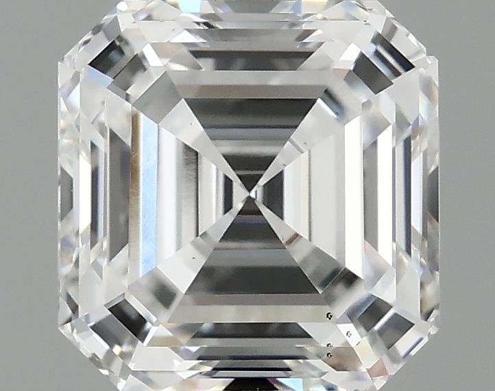 1.98ct D VS1 Rare Carat Ideal Cut Asscher Lab Grown Diamond