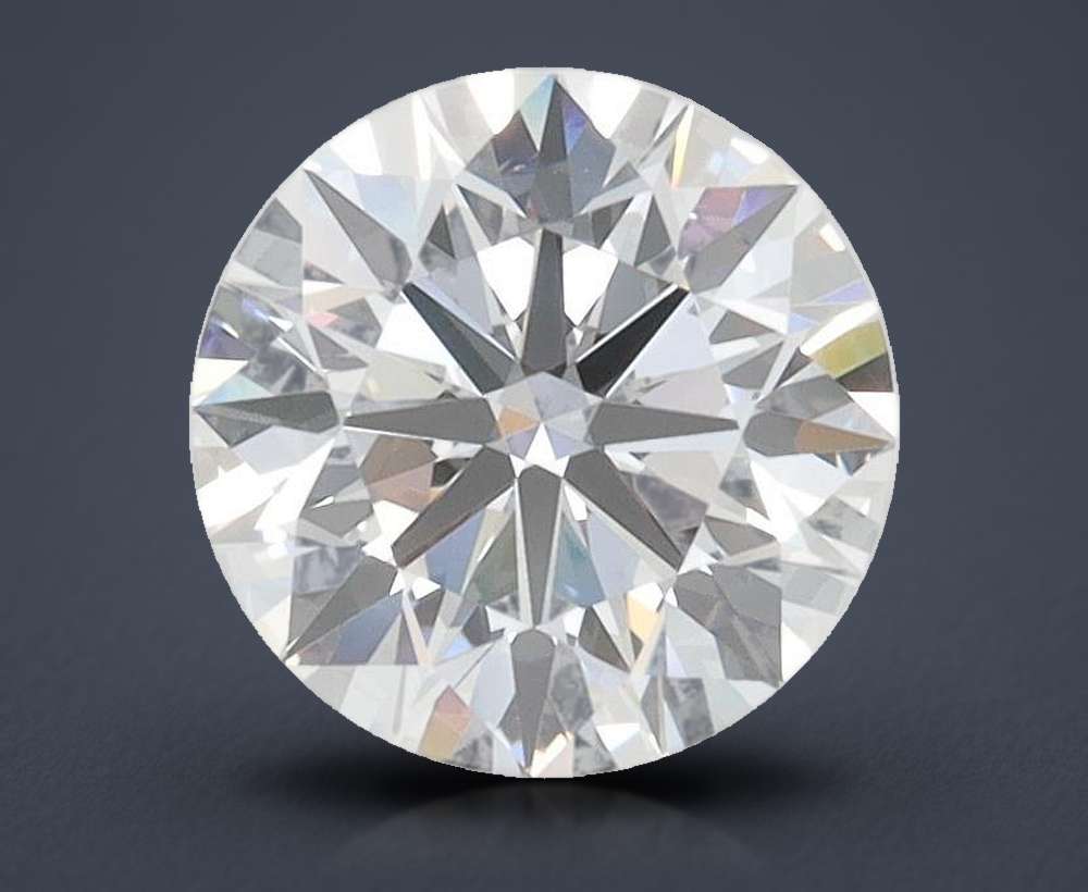1.22ct D VVS1 Rare Carat Ideal Cut Round Lab Grown Diamond