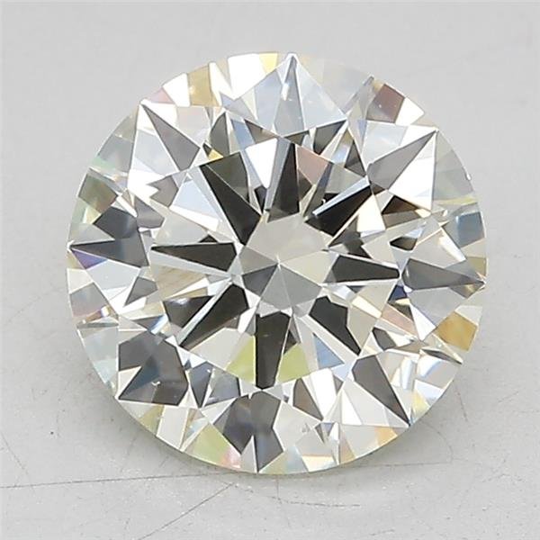 2.08ct J VS1 Excellent Cut Round Lab Grown Diamond
