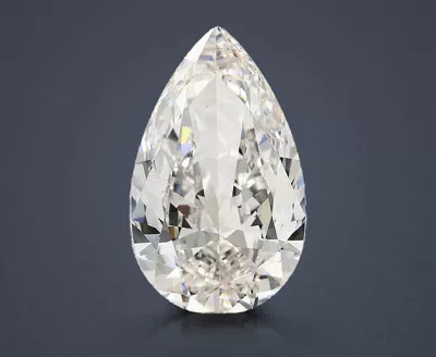10.02ct I SI1 Excellent Cut Pear Diamond
