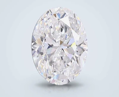 3.60ct E VS2 Rare Carat Ideal Cut Oval Lab Grown Diamond