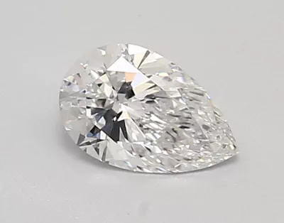 0.88ct D VVS2 Rare Carat Ideal Cut Pear Lab Grown Diamond