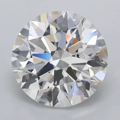 2.37ct D VVS1 Excellent Cut Round Lab Grown Diamond