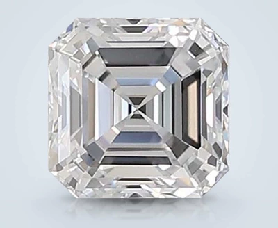 1.04ct E VS1 Rare Carat Ideal Cut Asscher Lab Grown Diamond