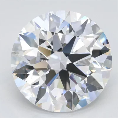 3.88ct D FL Rare Carat Ideal Cut Round Lab Grown Diamond
