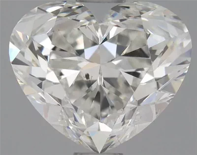 0.90ct H SI1 Rare Carat Ideal Cut Heart Diamond