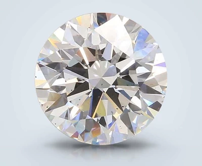 4.09ct D SI1 Rare Carat Ideal Cut Round Lab Grown Diamond