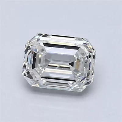 1.00ct H SI2 Very Good Cut Emerald Diamond