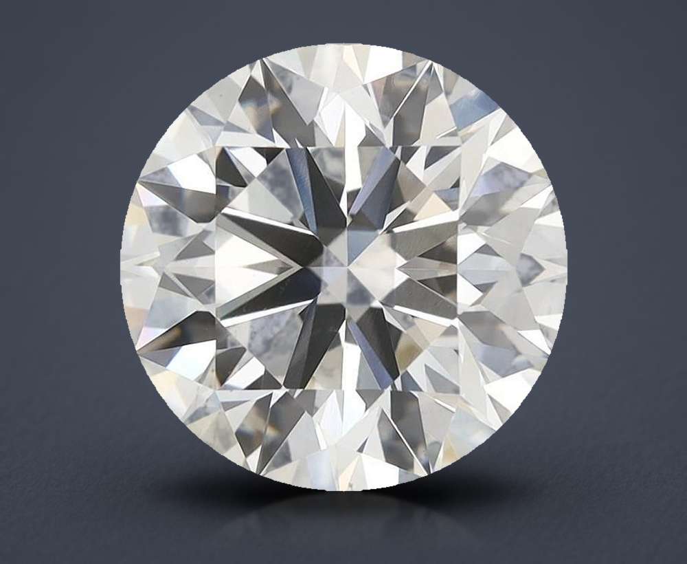 5.10ct H VS2 Rare Carat Ideal Cut Round Lab Grown Diamond