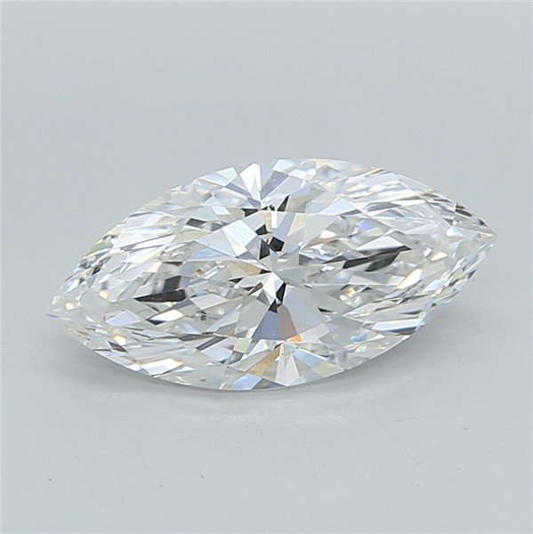 1.51ct D VS2 Rare Carat Ideal Cut Marquise Lab Grown Diamond