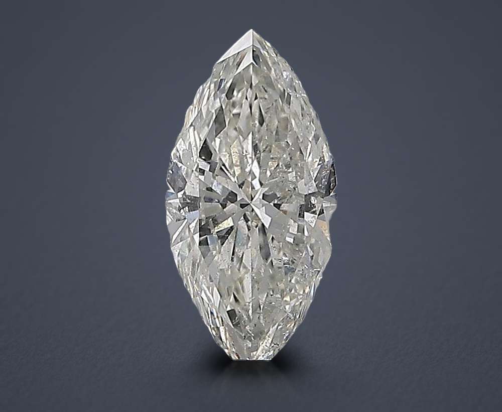 1.29ct H SI2 Rare Carat Ideal Cut Marquise Diamond