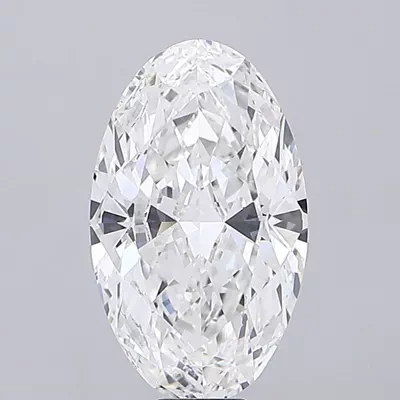 15.09ct F VVS2 Rare Carat Ideal Cut Oval Lab Grown Diamond