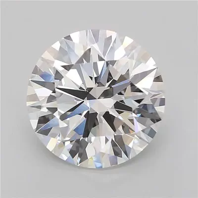 7.03ct F VVS1 Rare Carat Ideal Cut Round Lab Grown Diamond