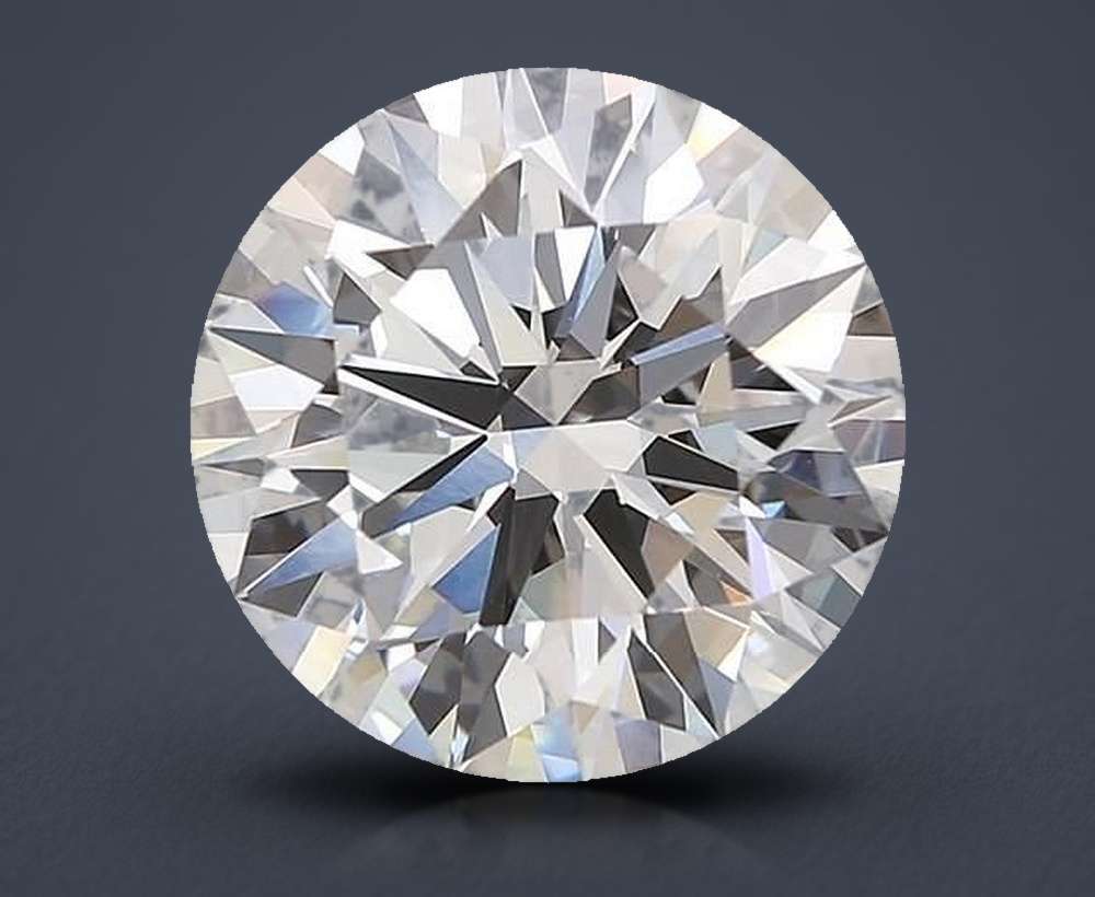 7.03ct F VVS1 Rare Carat Ideal Cut Round Lab Grown Diamond