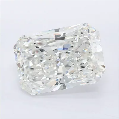 6.02ct F VVS2 Rare Carat Ideal Cut Radiant Lab Grown Diamond