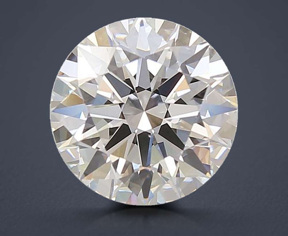 3.01ct E VVS1 Rare Carat Ideal Cut Round Lab Grown Diamond