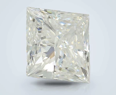 3.04ct E VS1 Rare Carat Ideal Cut Princess Lab Grown Diamond