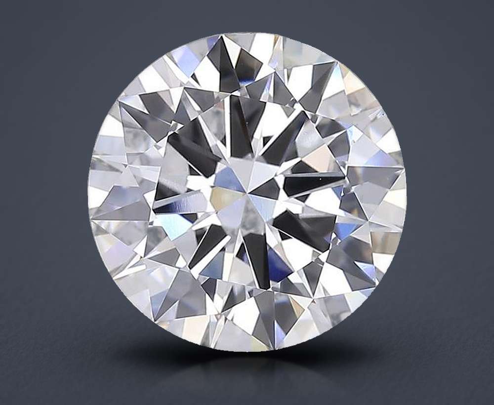 10.78ct F VS1 Excellent Cut Round Lab Grown Diamond
